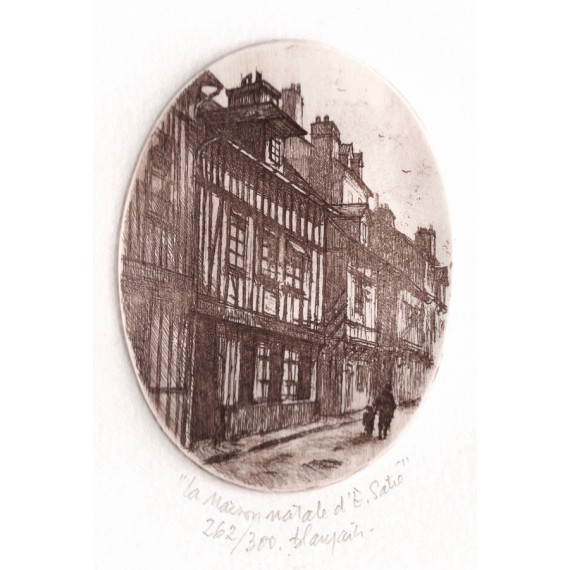 La maison natale d'Éric Satie à honfleur