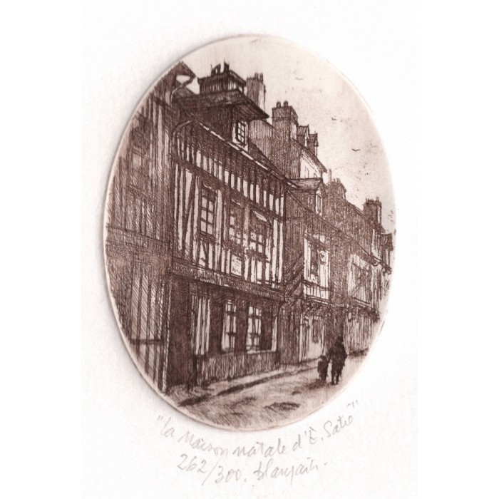 La maison natale d'Éric Satie à honfleur