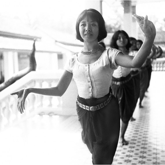 Répétition avec Mem Kossony, Palais Royal, Cambodge