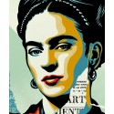 Frida Kahlo obey shepard fairey