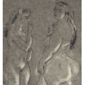 PASCIN deux nus féminins gravure 1926/1980